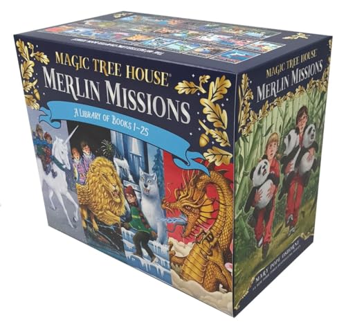 Read Magic Tree House Merlin Missions Books 1-25 Boxed Set, written by Mary Pope Osborne Read Magic Tree House Merlin Missions Books 1-25 Boxed Set, written by Mary Pope Osborne