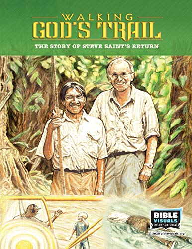 Read Walking God's Trail: End of the Spear (Flash Card Format), written by Bible Visuals International; Bryan Willoughby; Dr Elaine Huber