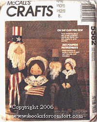 Read Uncle Sam and Betsey Ross Dolls and Clothes, McCall's 5582, written by McCall Read Uncle Sam and Betsey Ross Dolls and Clothes, McCall's 5582, written by McCall