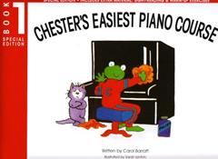 CHESTER'S EASIEST PIANO COURSE - BOOK 1 (SPECIAL EDITION) PIANO (Bk. 1), written by BARRATT  CAROL (AUTH