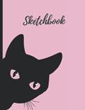 Read Peeking Black Cat Sketchbook: A Pink Drawing Pad for Artists of All Ages and Skill Levels, written by KSG Press