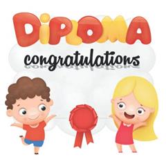Diploma Congratulations Guest Book With For Kids: Congratulatory Message Book Wishes And Pages For Photo Size 8.5 x 8.5 Inc, written by KSG KOSAGO