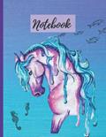 Read Horse and Sea Themed Notebook: A Lined Notebook for Writing, Note Taking, and Journaling for Women of All Ages, written by KSG Press