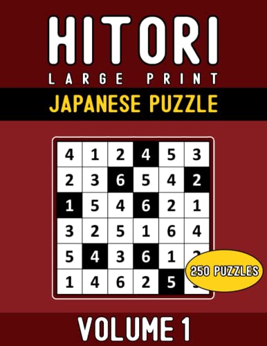 Read Hitori Puzzle Book: Volume 1 with 250 Puzzles for Adults - with Solutions, written by SEPO Read Hitori Puzzle Book: Volume 1 with 250 Puzzles for Adults - with Solutions, written by SEPO
