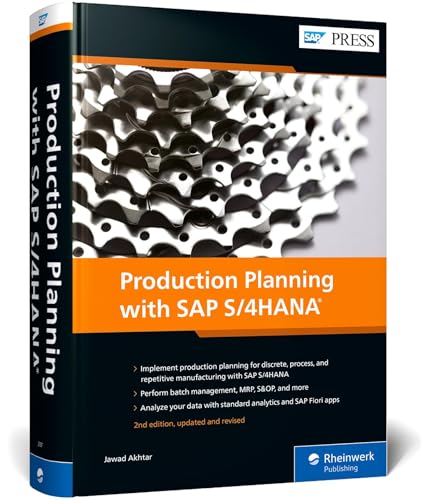 Read PP with SAP S/4HANA (Second Edition) (SAP PRESS), written by Jawad Akhtar