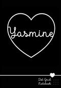 Read Yasmine Dot Grid Notebook: Personalized Heart Name Journal | Punktraster Notizbuch Herz mit Namen 100 Seiten, written by diam&nd designs