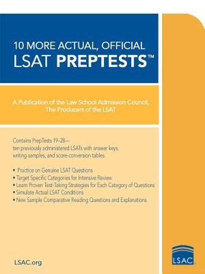 Read 10 More Actual Official LSAT PrepTests[10 MORE ACTUAL OFF LSAT PR][Paperback], written by LawSchoolAdmissionCouncil