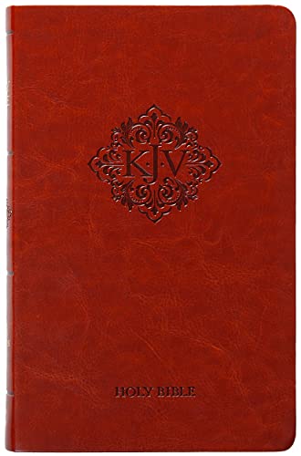 Read KJV Holy Bible: Caramel (Tan), Personal Large Print (11-pt) - Thumb Indexed, Faux Leather, King James Version, written by BroadStreet Publishing Group LLC