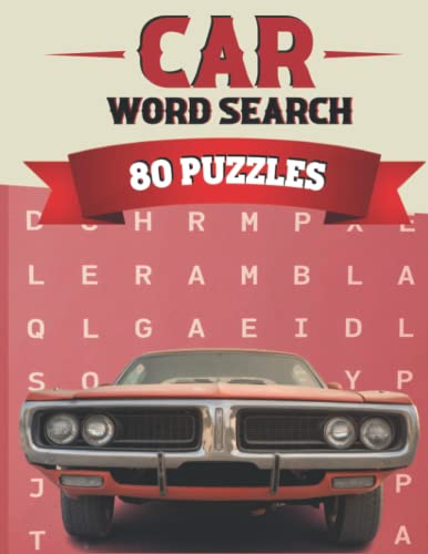 Read Car Word Search: Car Lover Search a Word - Car Names, Brands & Models - 80 Puzzles with Word Scramble - Large Print with Answers, written by Enigmatic