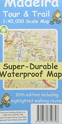 Read Madeira Tour and Trail Map, written by Brawn; David