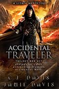 Read Accidental Traveler Box Set Volumes 1-3: An Epic Fantasy Gaming Adventure Trilogy (Accidental Traveler Box Sets Book 1), written by Jamie Davis; C.J. Davis