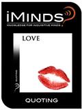 Read Quoting: Love, written by iMinds