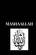 Read MASHAALLAH 6x9 inches paperback journal.250 Dotted pages, written by Ash Designs
