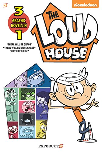 Read The Loud House 3 in 1 Vol. 1: There will be Chaos, There Will be More Chaos, and Live Life Loud! (1), written by The Loud House Creative Team