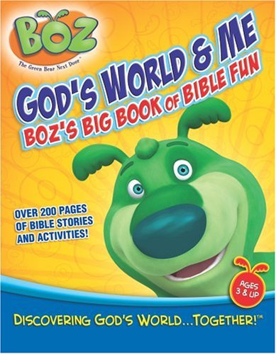Read God's World & Me: Boz the Bear's Big Book of Bible Fun, written by Cindy Kenney