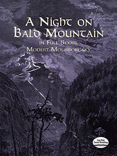 Read A Night on Bald Mountain in Full Score (Dover Orchestral Music Scores), written by Modest Moussorgsky