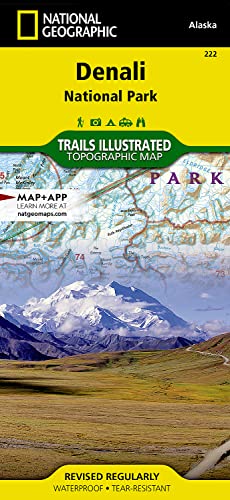 Read Denali National Park and Preserve Map (National Geographic Trails Illustrated Map, 222), written by National Geographic Maps - Trails Illustrated