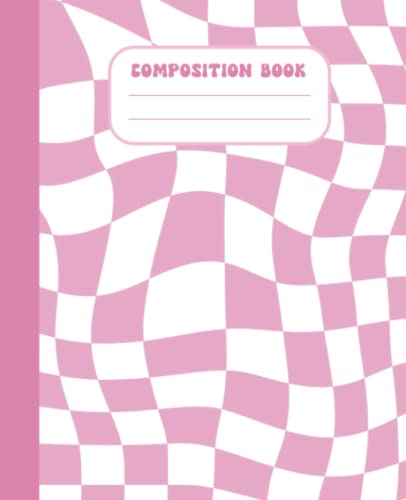 Read Checkered Composition Notebook: Pastel Pink Retro Wavy Checkered College Ruled Pages, written by Retro90s Press Read Checkered Composition Notebook: Pastel Pink Retro Wavy Checkered College Ruled Pages, written by Retro90s Press