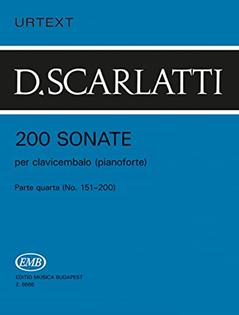 Scarlatti: 200 Sonatas - Volume 4, written by DOMENICO SCARLATTI