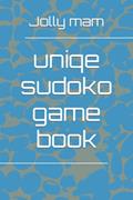 Read uniqe sudoko game book, written by Jolly mam