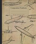 Read Airplane composition notebook: jet airliner aircraft college ruled notebook. Patent blueprint diagram design. Airplane lover gifts, written by Mad Hatter Stationeries