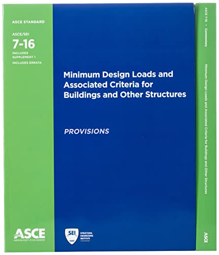 Read Minimum Design Loads and Associated Criteria for Buildings and Other Structures (ASCE Standard - ASCE/SEI 7-16) Provisions and Commentary 2-book set, written by American Society of Civil Engineers