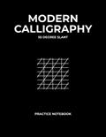 Read Modern calligraphy notebook: 55 degree slant | 8.5 x 11 inches | 120 pages | Black cover | Lined paper practice notebook | Perfect for lettering practice., written by Wildcard Publishing