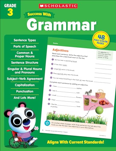 Read Scholastic Success with Grammar Grade 3 Workbook, written by Scholastic Teaching Resources