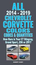 Read All 2014-2019 Chevrolet Corvette Colors, Codes & Quantities: How Rare is Your C7 Stingray, Grand Sport, Z06, or ZR1?, written by Robert Casey