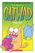 Read Four Me? A Graphic Novel (Catwad #4), written by Jim Benton