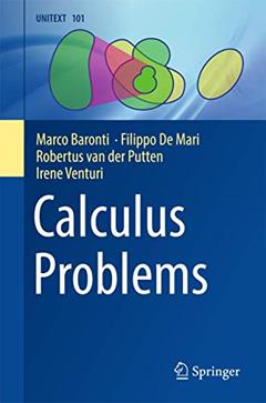 Calculus Problems (UNITEXT, 101), written by Marco Baronti