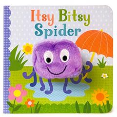 Itsy Bitsy Spider (Finger Puppet Board Book), written by Cottage Door Press