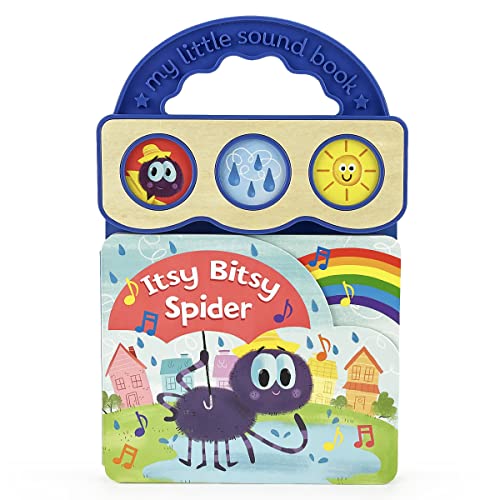 Read Itsy Bitsy Spider Children's 3-Button Sound Book for Babies and Toddlers; Favorite Nursery Rhymes, written by Cottage Door Press