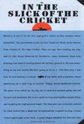 Read In the Slick of the Cricket: The True Story behind the,Epic, written by Russell Drumm